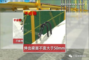 3d精品动画,悬挑脚手架搭设安全标准化做法演示
