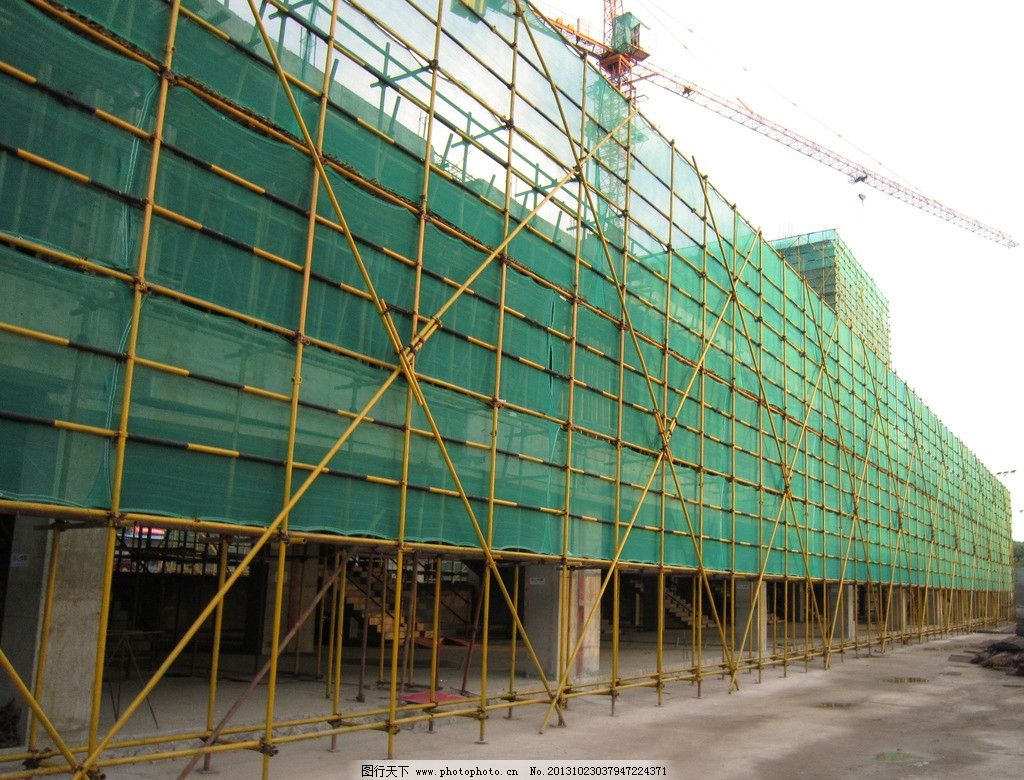 文明施工脚手架安全网的重要性与规范管理